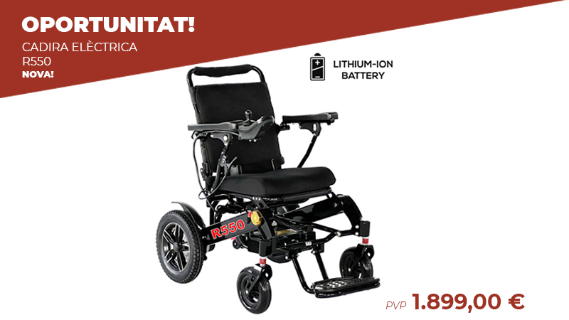 Cadira de rodes elèctrica Ortopèdia Alsius