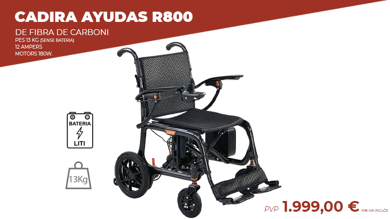 Cadira de rodes elèctrica Ortopèdia Alsius