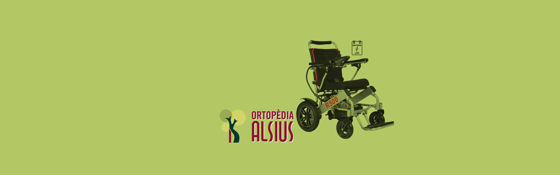 Cadira de rodes elèctrica Ortopèdia Alsius